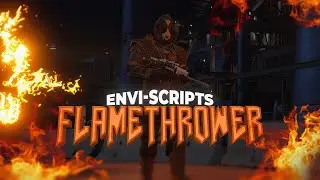 Envi-Flamethrower - 🔥Custom Flamethrower Weapon!🔥  - STANDALONE/ESX/QB/QBOX - [FiveM Script]