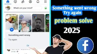 How To Fix Something went wrong try Again Problem on Facebook Lite Story (2025) || Solved