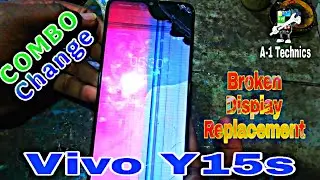 Vivo Y15s Display Combo Replacement @a1technics