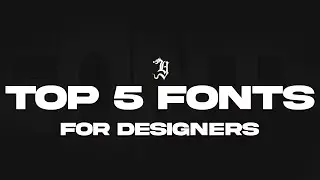 Top 5 Fonts For Designers