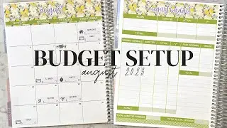 August Budget Setup | Chat About Budgeting | Kaycee Leigh Design