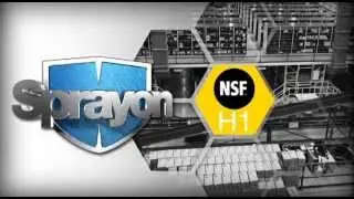 Sprayon NSF H1 High-Performance Food Grade Lubricants