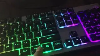 HP k500F gaming keyboard cheap but like a pro keyboard