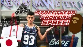 $300 BAPE STORE CHALLENGE IN JAPAN! SNEAKERTALK JAPAN VLOG!