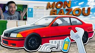 RESTAUREI a PINTURA e INSTALEI NITRO na BMW ANTIGA! Mon Bazou