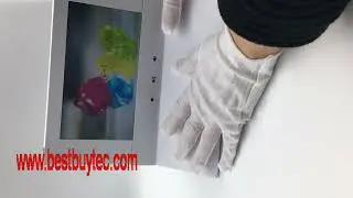 LCD Screen With Sleeve Turned To Be Pop Display