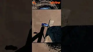 Supra getting crushed like a Can #shorts | Beamng.drive |