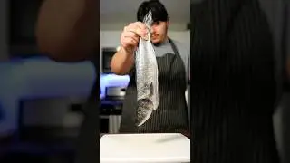 Branzino with a beurre blanc sauce. 