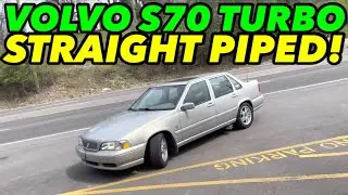 2000 Volvo S70 Turbo Exhaust w/ STRAIGHT PIPE!