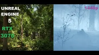 RTX 3070 + 5600x - 1440p - Unreal Engine 5 Forest Tech Demo