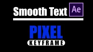 Simple and Smooth text animation in After Effects | Tutorial |