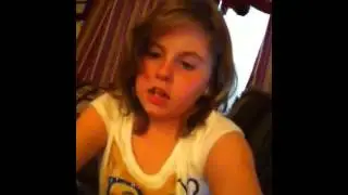 Me singing oxygen by Maia Mitchell music video