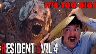 WE'VE GOT GIANT PROBLEMS HERE! | Resident Evil 4 Remake gameplay commentary #09