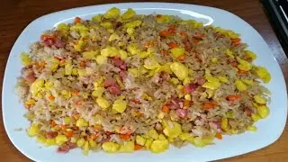 Easy Egg Fried Rice at home