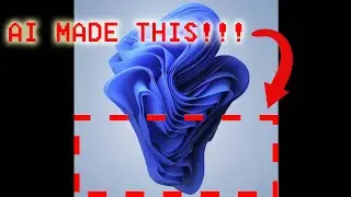 MAGIC PHOTOSHOP AI GENERATIVE FILL – WINDOWS 11 BACKGROUND!