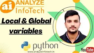 Python Programming Tutorial - Local and Global variables