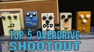 Cranbourne Music Top 5 Overdrive Shootout