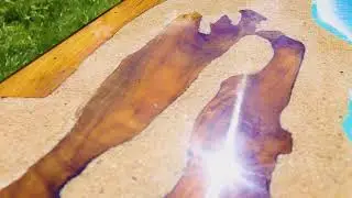 Epoxy Resin Table | Beach