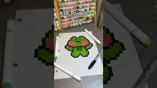 🐸Cute Frog Pixel Art Ideas! 