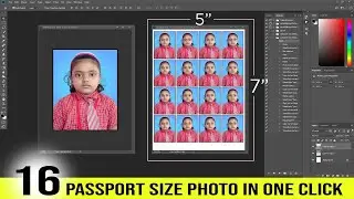 16 Photo in Just One Click I Photoshop में Action बनाना सीखे