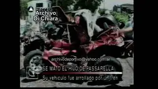 La muerte del hijo de Daniel Passarella - Año 1995 V-02409 2 DiFilm