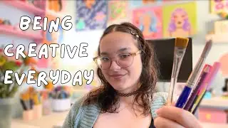 challenging myself to be creative everyday 👩🏻‍🎨