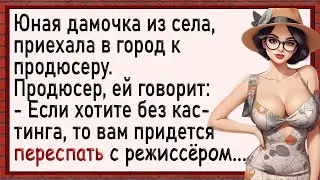 Как дамочка из села кастинг проходила задним местом! Сборник свежих анекдотов!