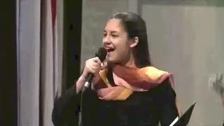 14 year-old Alessandra Sorace sings 