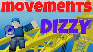 Every Parkour Movement on DIZZY [Roblox Arsenal]