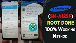SAMSUNG A12 SM-A125F Android 11 Root Done New Method 2022 | How to Root Samsung A12 Android 11