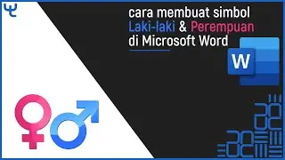 Cara membuat simbol Laki-laki dan Perempuan di Microsoft Word
