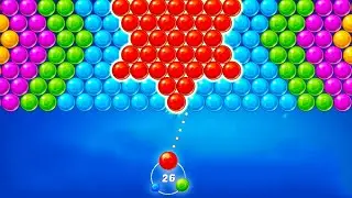 Bubble Shooter Pop - Gameplay Walkthrough Level 16-23 (Android IOS)