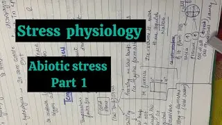 Part 3🌴|| Abiotic Stress || Plant physiology ||