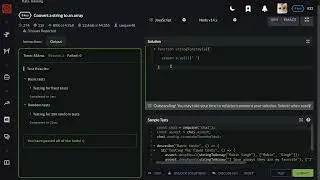 Codewars Convert a string to an array