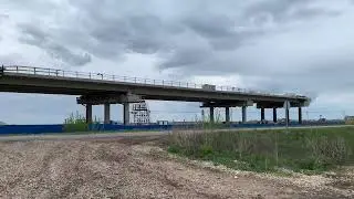 Мост через Волгу 2022, развязка (стройка)