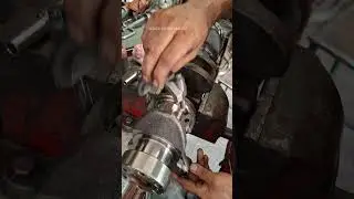 BIGEND SETTING #ENGINE #AUTOMOBILE #ENGINEERING #TOPSHORTS #AJAIBSINGHMALWA #MACHINE #DUST
