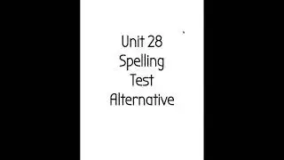 Unit 28 alternative