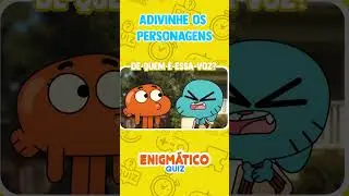 Adivinhe os personagens pela voz parte 2 #quiz #shorts