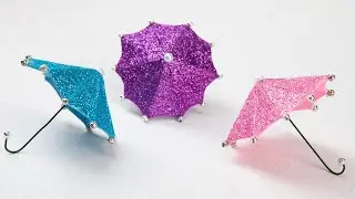 How to make Umbrella with your own hands | Glitter foam sheet craft ideas