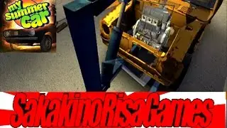 Let's Play My Summer Car! Gameplay/Walkthrough - Ep 5 - Engine Mounting, Engine Bay Install!