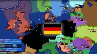 Ages Of Conflict World War Simulator - Trying to conquer the world with Germany (Modern Day)