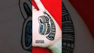 easy stylish mehndi design | mehandi design #shorts #short  #mehndi #mehndidesign