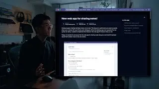 New web app for sharing your Markdown notes!