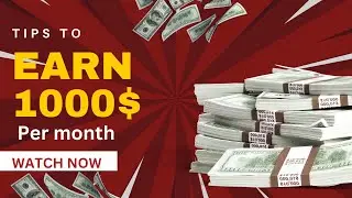 How to set a goal to earn 1000$ per month | The best tutorial with a clear objective