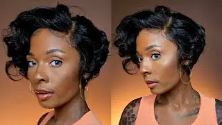 My New Favorite Short Wig | Outre HD Lace Front Wig Perfect Hairline Glueless 13X4 Lace Wig Lori