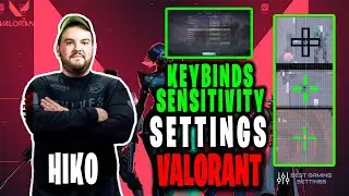 Hiko Valorant Settings Sensitivity Keybinds Crosshair and Setup Updated 2021