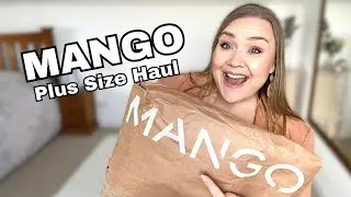 MANGO plus size fashion haul | first time trying MANGO