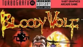 -RETRO- BLOODY WOLF -Turbo Graphics 16- Gameplay