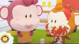 Tata Belajar Caranya Makan dengan Rapi | Baba Lili Tata | Kartun Anak