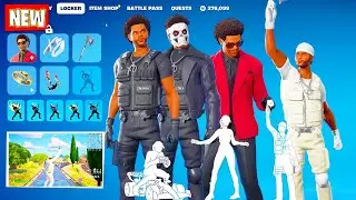THE WEEKND Fortnite Icon Series Set: All Skins, Emotes and Items 